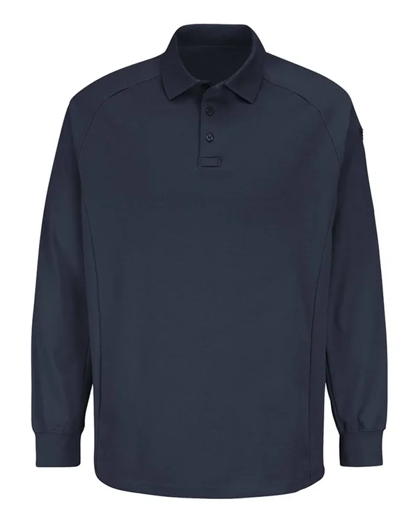 Horace Small Long Sleeve Special Ops Polo (HS5127), Dark Navy, RG, S