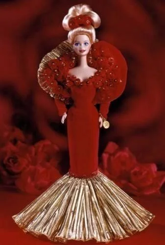 Barbie 50th Golden Anniversary 1945-1995 Porcelain