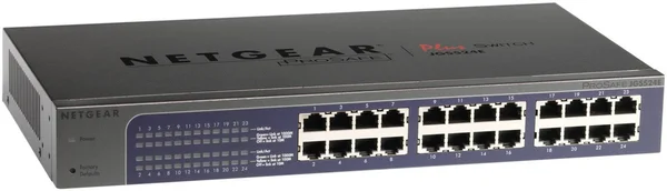 Netgear ProSafe Plus 24-Port Unmanaged Switch - Grey - JGS524E-200EUS