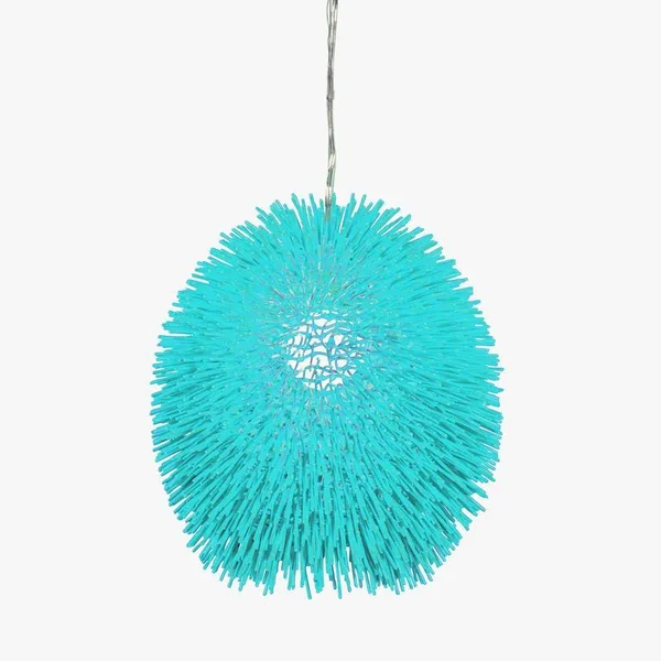 Varaluz Urchin 1-Light Super Red Pendant 169P01RE