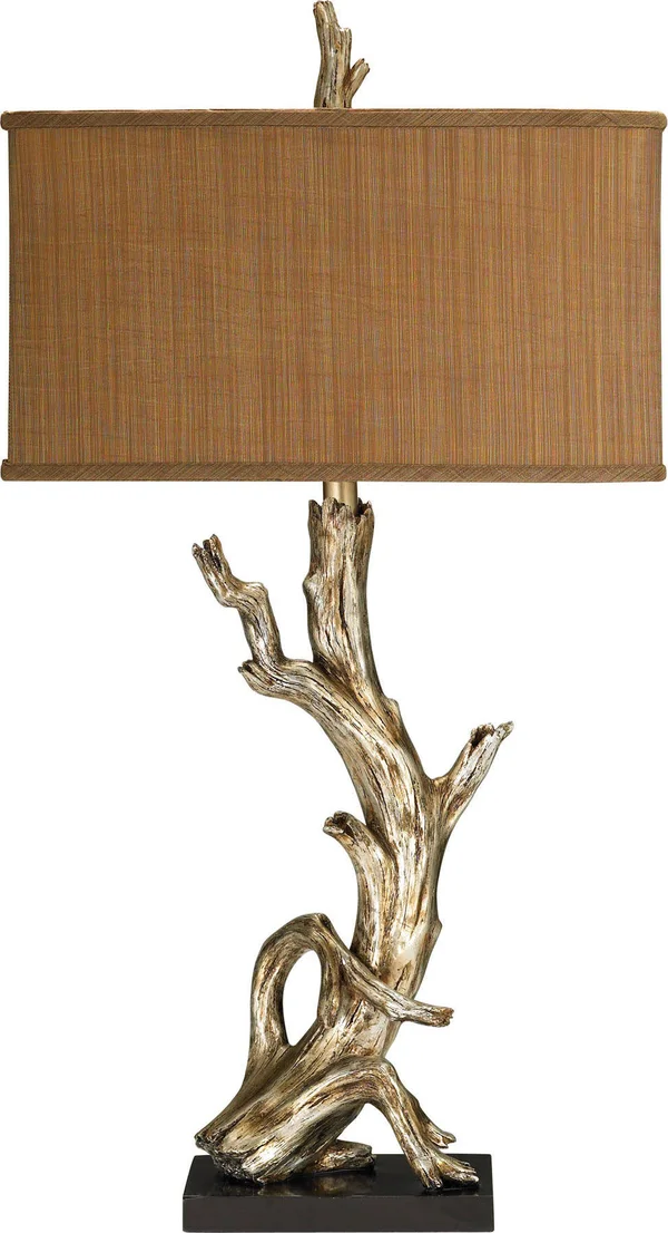 Dimond - Silver Leaf Driftwood Table Lamp 91-840