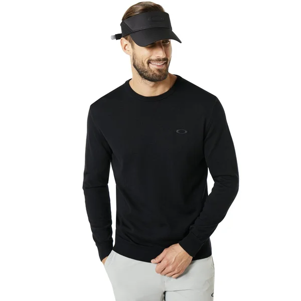 Crew Neck Knit XXL Men's Blackout Oakley