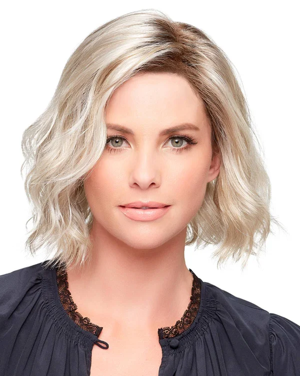 Jon Renau Wigs - Mila Wig by Jon Renau, Petite Cap, WigStudio1.com 4/33, Darkest Brown and Medium Red Blend