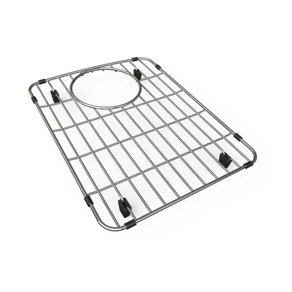 Miseno MNOGR5111 11x22 L x 14-5/8x22 W Stainless Steel Basin Rack with Rubber Feet Stainless Steel