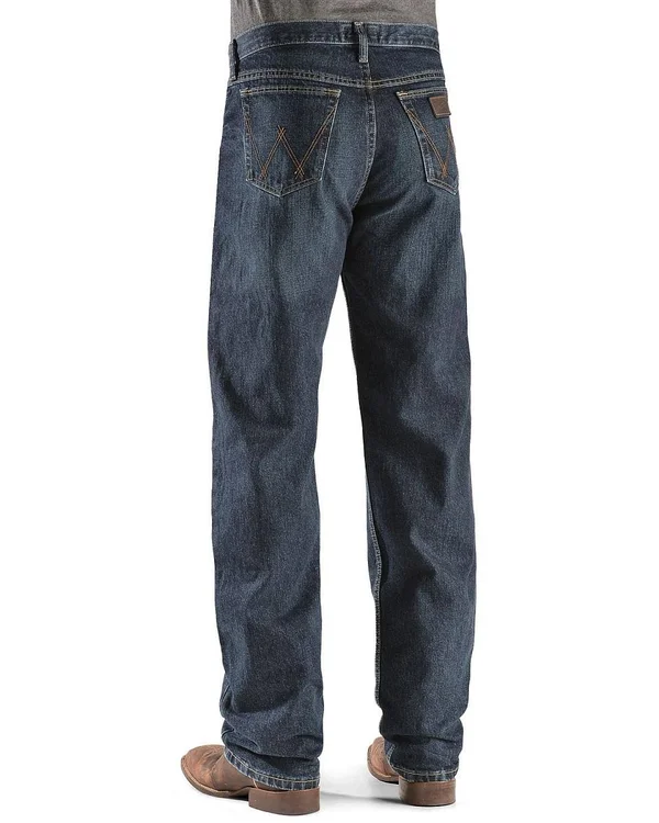 Wrangler 20X 01 Competition Relaxed Fit Jeans - Men's, Size: W36 L30, Deep Blue