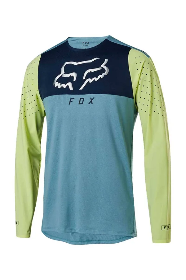 Fox Flexair Delta LS Jersey, Pewter, S