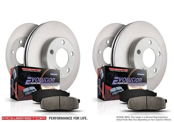Powerstop 2005 Honda Accord Brake Disc and Pad Kit - KOE1047