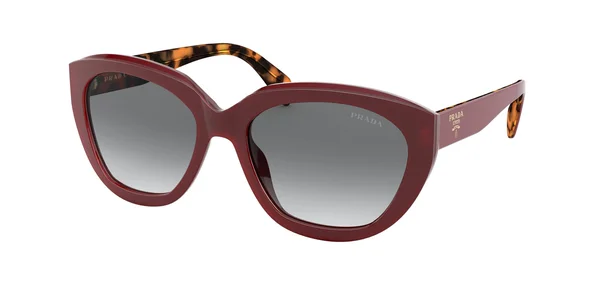 Prada Sunglasses PR 16XSF Red/Grey Gradient 59-16-140