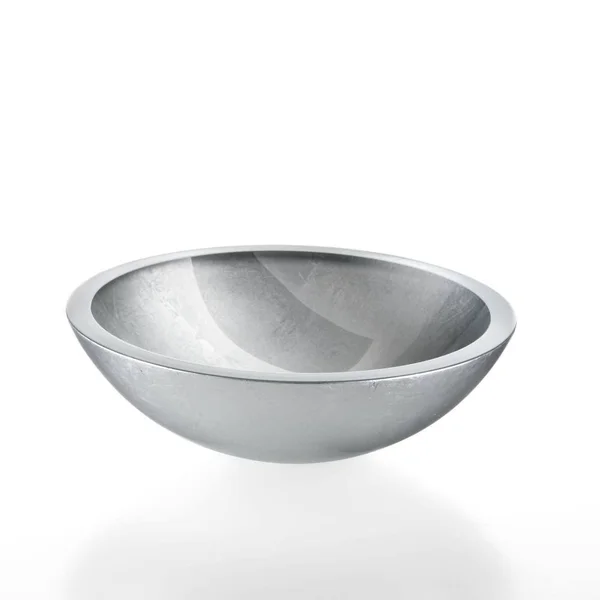 WS Bath Collections Acquaio 53596 11-2/5 inch Stainless Steel Vessel Bathroom Sink from The, Size: 11.4, Silver