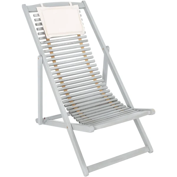 Safavieh Rendi Relax Chair with Pillow - Grey/Beige (Set of 2)