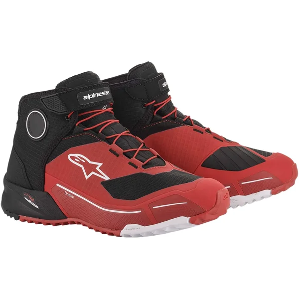 Alpinestars CR-X Drystar Riding Shoes - Red/Black - 13
