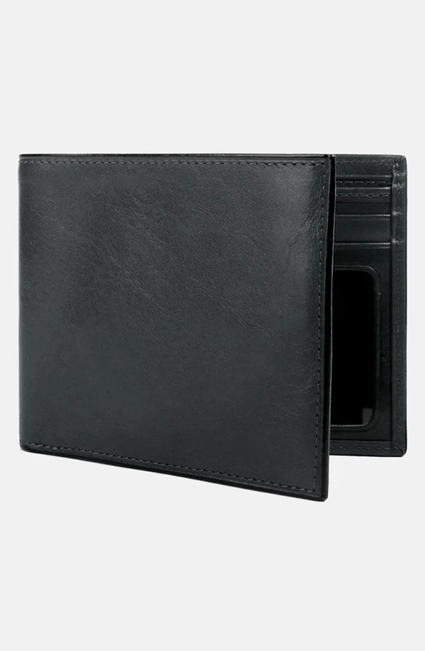 Bosca Old Leather Black Executive I.D. Wallet