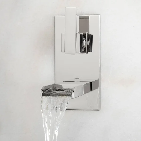 Willis Wall-Mount Bathroom Waterfall Faucet Chrome, Signature Hardware 453250