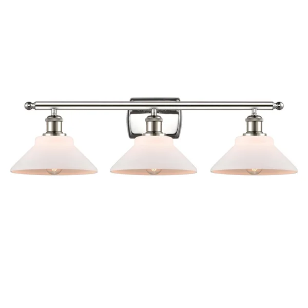 Innovations Lighting 516-3W-PN-G131 Orwell - 3 Light Bath Vanity