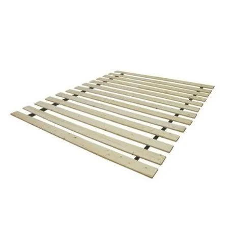 Alwyn Home Audra Folding Wood Bed Slats - Size: California King
