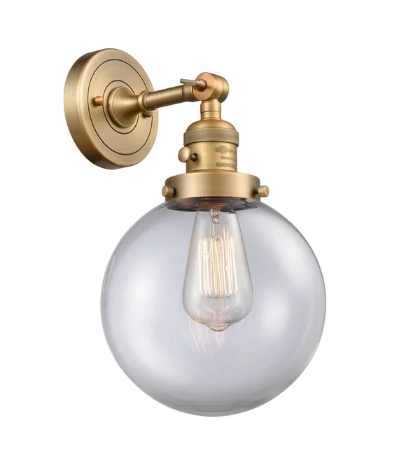 Innovations Lighting 203SW-BB-G202-8 Large Beacon-1 Light Wall Sconce