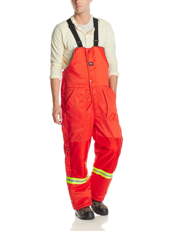 Helly Hansen Men's Orange Thompson Bib Pant