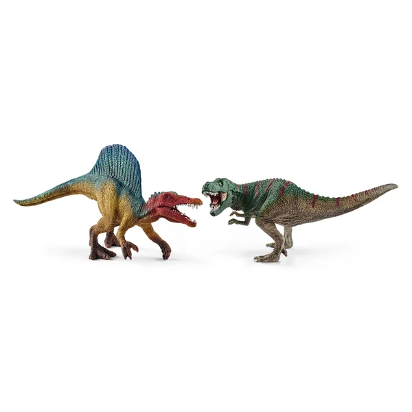 Schleich Small Spinosaurus and T-Rex