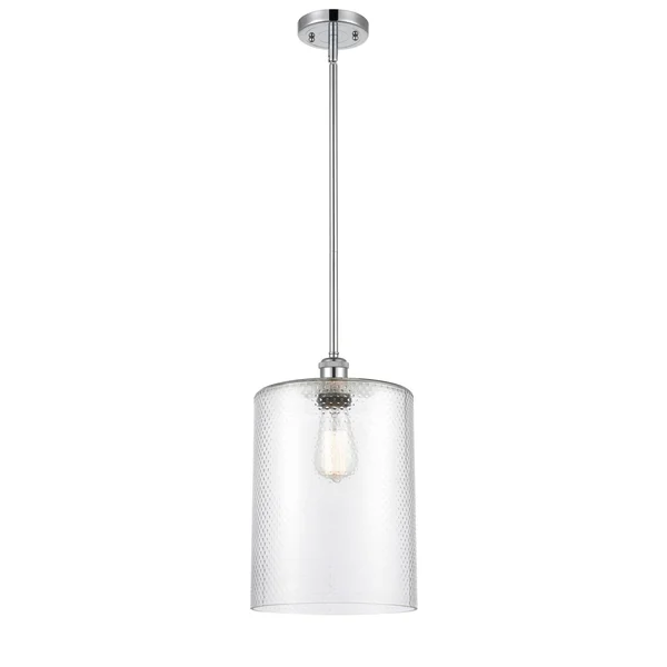 Innovations 516-1S-PC-G112-L-LED Polished Chrome Large Cobbleskill 1 Light Pendant