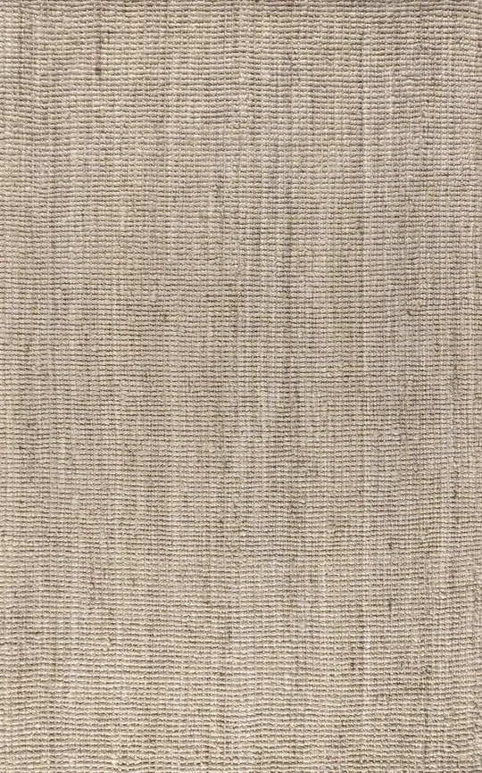 Jonathan Y Pata Hand Woven Chunky Jute 8& x 10& Area Rug in Light Ivory