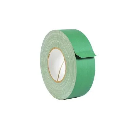 WOD Cgt-80 Gaffer Tape Green Low Gloss Finish Film - 1.5 in. x 60 Yards (Pack of 32) Bulk Case - Residue Free & Non Reflecti