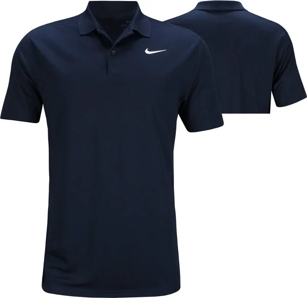 Nike Dri-Fit Victory Left Chest Logo Golf Shirts - on Sale