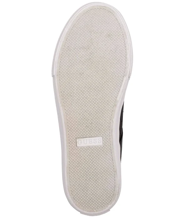 Guess Women's Loven Quilted Lace-Up Sneakers - White