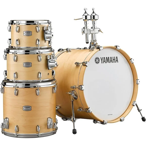 Yamaha Tour Custom Maple 4-Piece Shell Pack with 20 in. Bass Drum Butterscotch Satin 190839891334