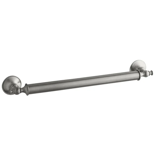 Kohler K-11872-BS Traditional 18x22 Grab Bar - Brushed Stainless