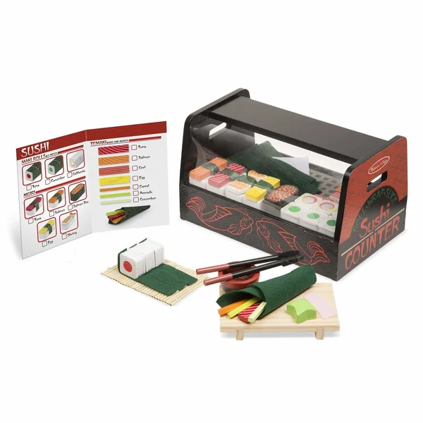 Melissa & Doug Roll - Wrap and Slice Sushi Counter