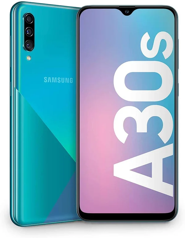 Samsung Galaxy A30S Dual SIM Smartphone (SM-A307GN/DS, Unlocked) Prism Crush Green, 128GB, 4GB Ram